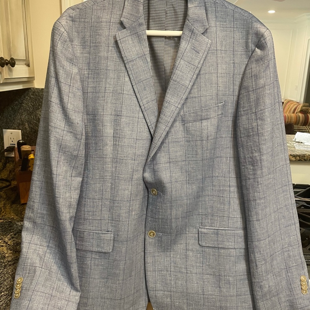 Jos A Bank 42 Long, linen/ wool